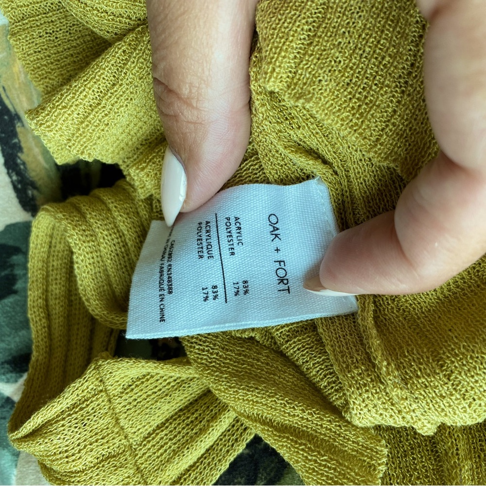 Oak + Fort Ribbed Knit Tank - Picture 4 of 5